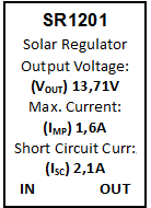 BATERIA SŁONECZNA PANEL SOLARNY 10W 12V REGULATOR