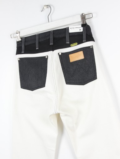 WRANGLER x PETER MAX JEANSY STRAIGHT 7/8 _ W27 L30