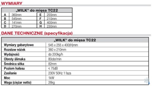 Ma-Ga TC22 STRONG POLISH WOLF 1000Вт 200КГ/Ч