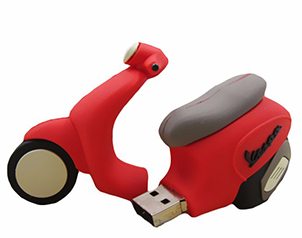 Флеш-накопитель USB для скутера Vespa ДОСТАВКА в течение 24 часов, 64 ГБ