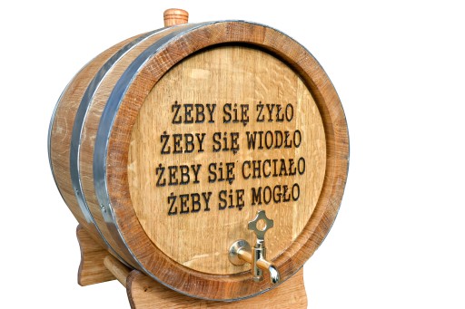 Дубовая бочка 20л *СЕРТИФИКАТ* БЕСПЛАТНАЯ гравировка