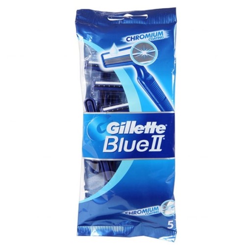 Бритвы Gillette Blue II Plus одноразовые, 5 шт.