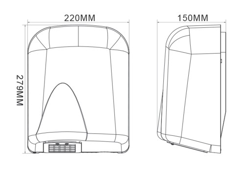 Автоматическая сушилка для рук Standard Jet