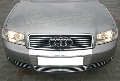 ХРОМИРОВАННАЯ ДЕКОРАТИВНАЯ НАКЛАДКА AUDI A4 B5 B6 A3 8L A6 C4 C5 A8 D2 D3 ВОЗДУХОЗАБОРНИКИ