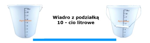 Ведро со шкалой Емкость-дозатор со шкалой 10 л.