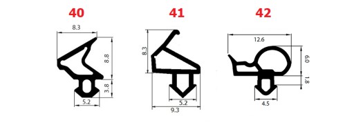 VEKA S-1127A Уплотнитель оконный, СЕРЫЙ