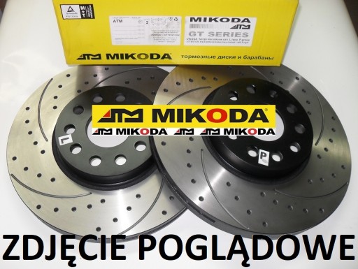 MIKODA 0222 GT ДИСКИ AUDI A4 B5 B6 B7 передние 288мм