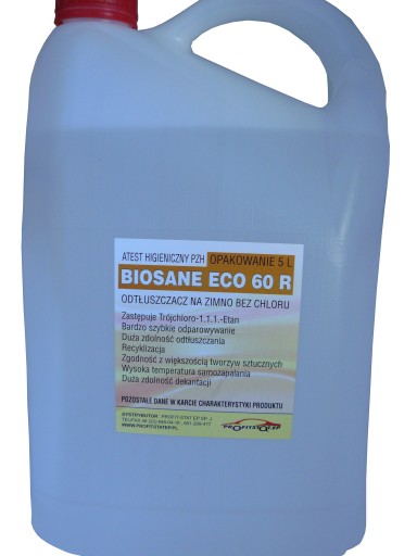 BIOSANE ECO 60 R DEGREASE, УПАКОВКА 5 Л.