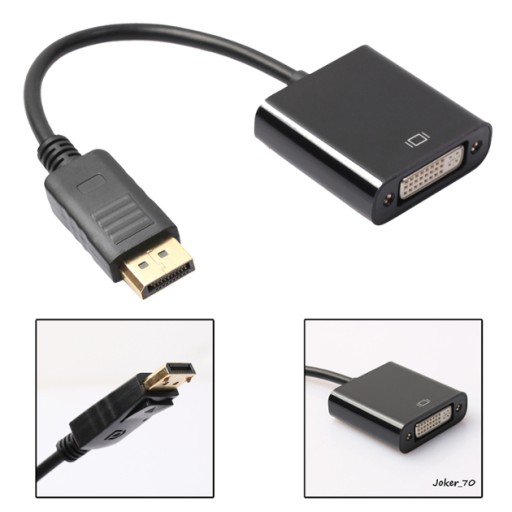 Кабель-переходник-переходник DP DisplayPort на DVI от PL