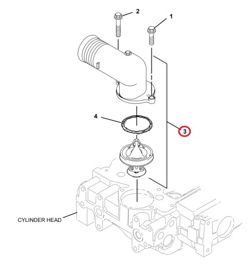 ТЕРМОСТАТ С КОРПУСОМ TEREX 760 820 860 880 ELITE