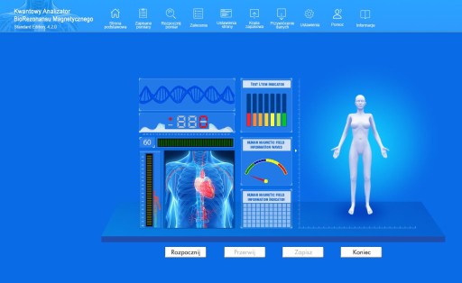 QUANTUM Biorezonans analizator zdrowia PL *CEL*