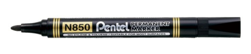 Перманентный МАРКЕР PENTEL N850 1,1 мм круглый. черный