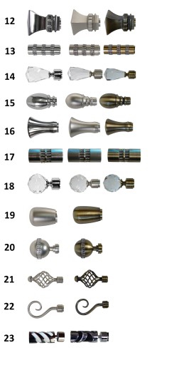 Карниз + Сайлент-кольца МЕТАЛЛ 25ММ ОДИНАРНЫЙ 200СМ