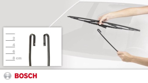BOSCH Wycieraczka szyby 400mm 40cm ECO40C Haczyk