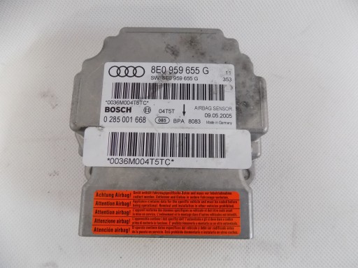 AUDI A4 B7 2.0 TDI ДАТЧИК ПОДУШКИ БЕЗОПАСНОСТИ 8E0959655G