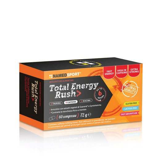 NAMEDSPORT Total energy rush 60 kapsułek