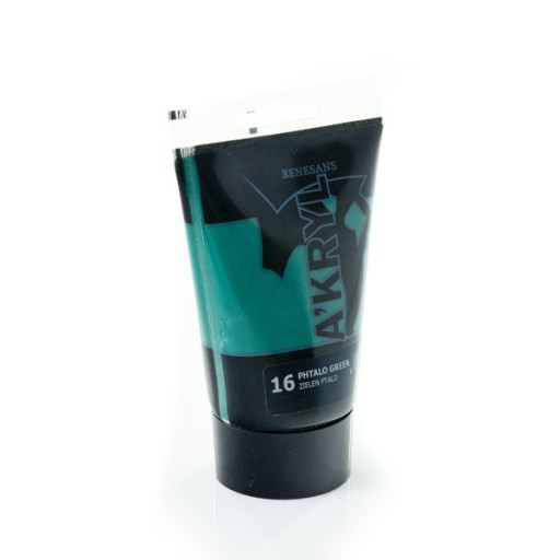 Farba akryl 100ml Renesans farby nr16 ZIELEŃ FTALO