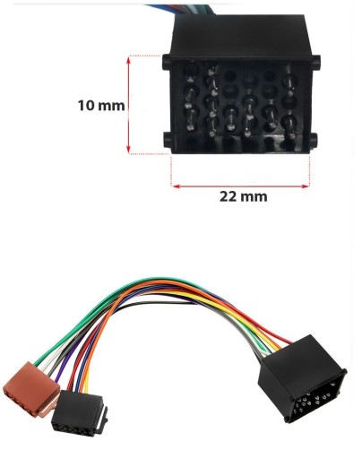 Разъем ISO BMW 3 E30 E36 E46 5 E34 E39 X5 E56 ROVER