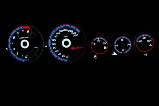 Циферблаты счетчика Alfa Romeo 156 INDIGLO, рисунок 3