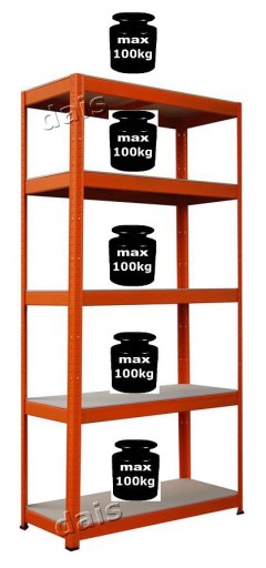 МЕТАЛЛИЧЕСКАЯ ПОЛКА, МАСТЕРСКАЯ, ГАРАЖ, МАГАЗИН, 500 КГ