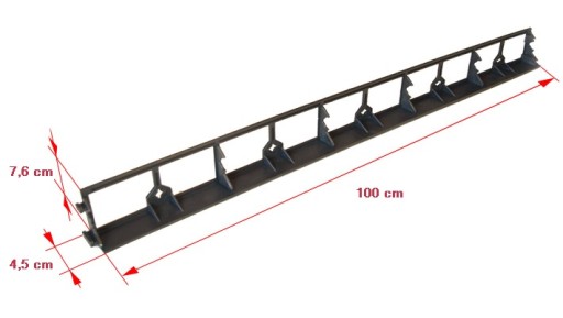 BORDER 45 PALISADE EDGE 10 м + 40 анкеров + БЕСПЛАТНО