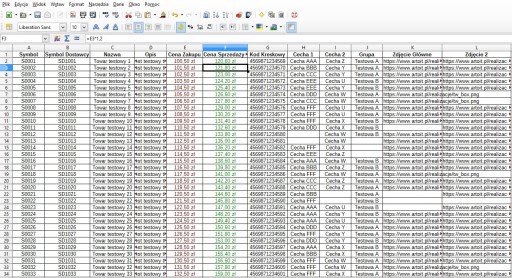 СУБИЕКТ NEXO Импорт складского документа из Excel 1M