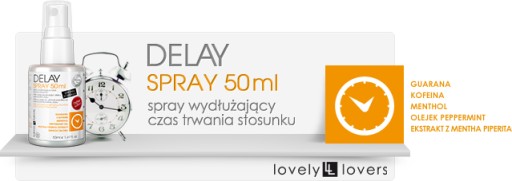 Lovely Lovers DELAY Спрей 50 мл STRONG FOR DELAY