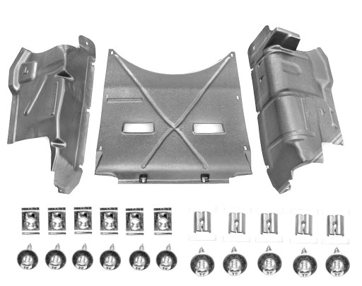 FIAT STILO 2001-2008 КРЫШКА ДВИГАТЕЛЯ + зажимы