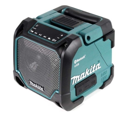 Беспроводная Bluetooth-колонка Makita DMR202, перезаряжаемая, аккумуляторы 18 В, USB