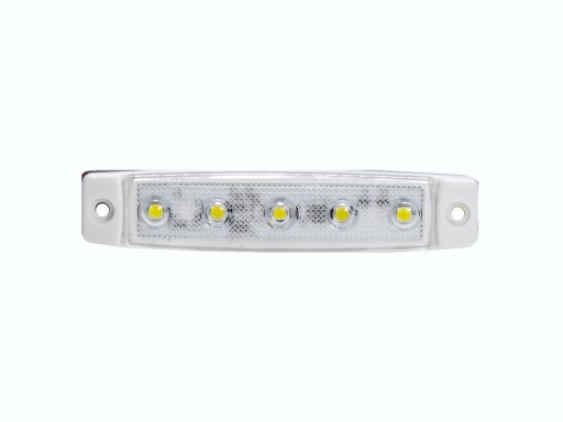 Габаритный фонарь 12/24В LED PROPLAST PRO-FLAT БЕЛЫЙ