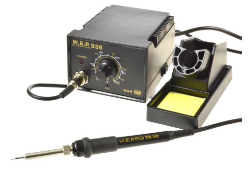 Паяльная станция HOTAIR WEP 936 + канифоль, очиститель
