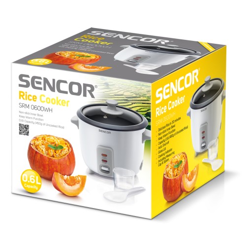 Sencor SRM 0600WH Кастрюля для варки риса 0,6 л