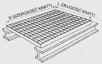 МОСТОВАЯ РЕШЕТКА WEMA 900х1000 30х2 мм ОЦИНКОВАННАЯ