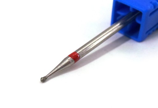 Frez Diamentowy Kulka mini 1,2mm Delikatny, skórki