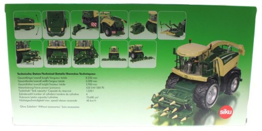 SIKU 4066 CORN HARVEST KRONE BiG X580 1:32