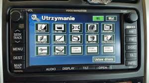 Płyta Startowa, Polskie Menu Toyota, Lexus