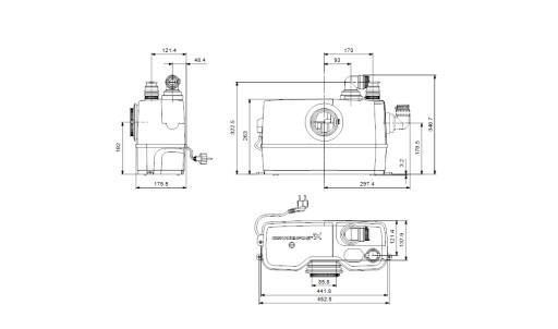 Насос для измельчения GRUNDFOS SOLOLIFT 2 WC-1