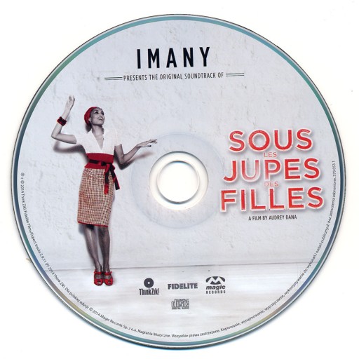 IMANY SOUS LES JUPES DES FILLES MUZYKA Z FILMU CD