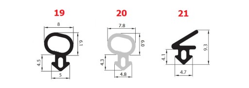 Уплотнители для окон Window S-1126 A