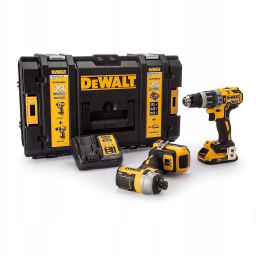 Набор отвертка DCD796 18 В 2x5 Ач + отвертка DCF887 DeWalt DCK266P2 DS150