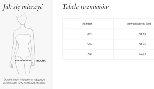 Кружевной ремешок на бедро Gabriella 1/2 Nero