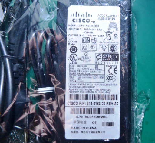 Блок питания Cisco AD10048P3 для Ace 5505 Артикул: 341-018