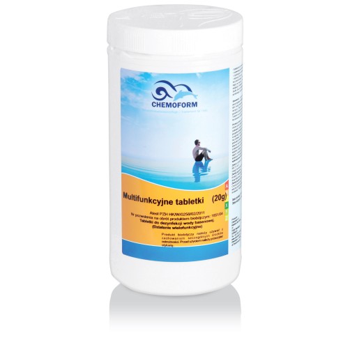 Aktywny tlen tabletki tlenowe do basenow 20g 1kg