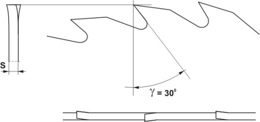 ЦИРКУЛЯРНАЯ ПИЛА ПО ДРЕВЕСИНЕ 450x3,2 LANDSCAPE GLOBUS