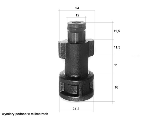 MINI LANCA DYSZA DO MYJKI FAIP BOSCH