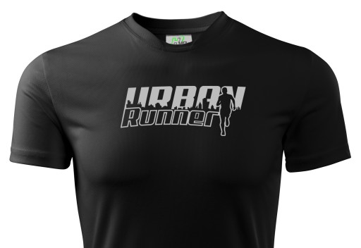 ФУТБОЛКА ДЛЯ БЕГА URBAN RUNNER, СВЕТООТРАЖАЮЩАЯ СВЕТОДИОДНАЯ ФУТБОЛКА