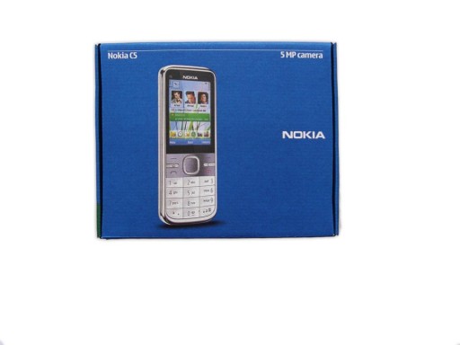 Мобильный телефон Nokia C5 128 МБ / 32 МБ 2G, белый