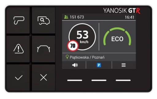 Радар-детектор YANOSIK GTR + подписка + БЕСПЛАТНО БЕСПЛАТНО + Этолл