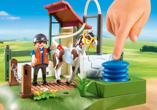 PLAYMOBIL 6929 ЛОШАДЬ МОЙКА