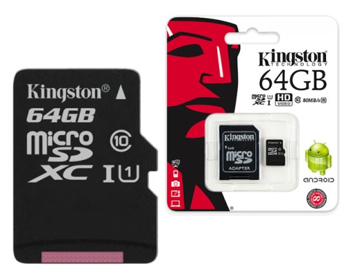 КАРТА ПАМЯТИ KINGSTON 64 ГБ MICRO SD класс 10 UHS